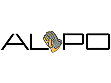 Alpo（アルポ）のニットグローブ、レザーグローブ（革手袋）