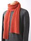 マジメ男のマフラー、ストール: Gran Sasso Cashmere Scarf Orange マジメ男のマフラー、ストール: Gran Sasso Cashmere Scarf Orange
