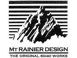 マウント・レイニア・デザイン（Mt Rainier Design）のマウンテン